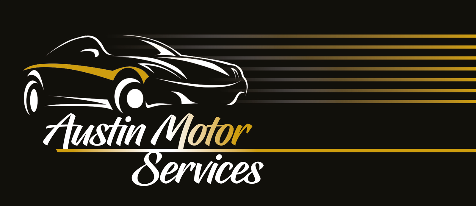 Austin Motor Services car repair Cove Farnborough Hants garage logo